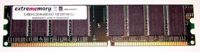 1 GB DDR-RAM 184-pin PC-3200U non-ECC  'extrememory EXME01G-DD1N-400D30-E1'