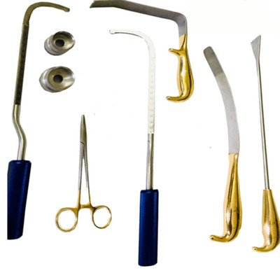 Breast Surgery Instruments Set of 8 Pcs Plastic Surgery Surgical Instruments