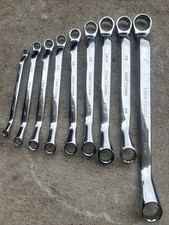 Craftsman 9 Piece Deep Offset Box End Wrench Set Sae From 14 To 1