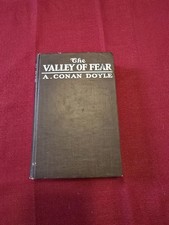 The Valley of Fear by A. Conan Doyle, Hardcover 1914 A L Burt Co - 1st Edition