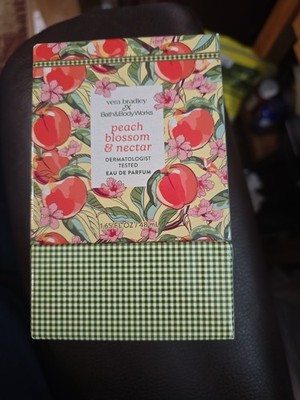 Bath & Body Works Vera Bradley Peach Blossom & Nectar Eau De Parfum 1.65 Oz New 