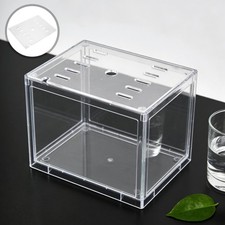 Aquarium Breeder Lid Acrylic Grid Panel Hood Anti Jumping Fish Tank