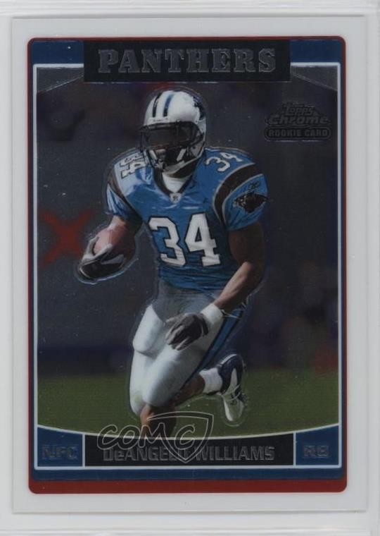 2006 Topps Chrome DeAngelo Williams #228 Rookie RC