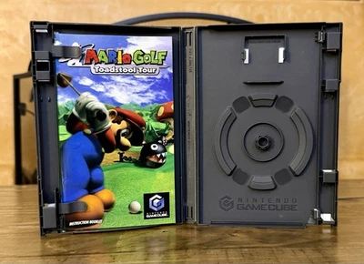 Nintendo Mario Golf Toadstool Tour Nintendo GameCube Estuche + Solo Manual *Sin Juego - Imagen 1 de 4