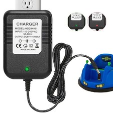 6 Volt Charger for Flybar/Kidzone Bumper Car  Replacement Chargers for Kid