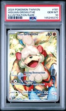Hisuian Growlithe #181 Prices | Pokemon Twilight Masquerade | Pokemon Cards