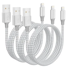 iPhone Charger Apple MFi Certified 3Pack 10FT Long Lightning Cable Fast Charg...