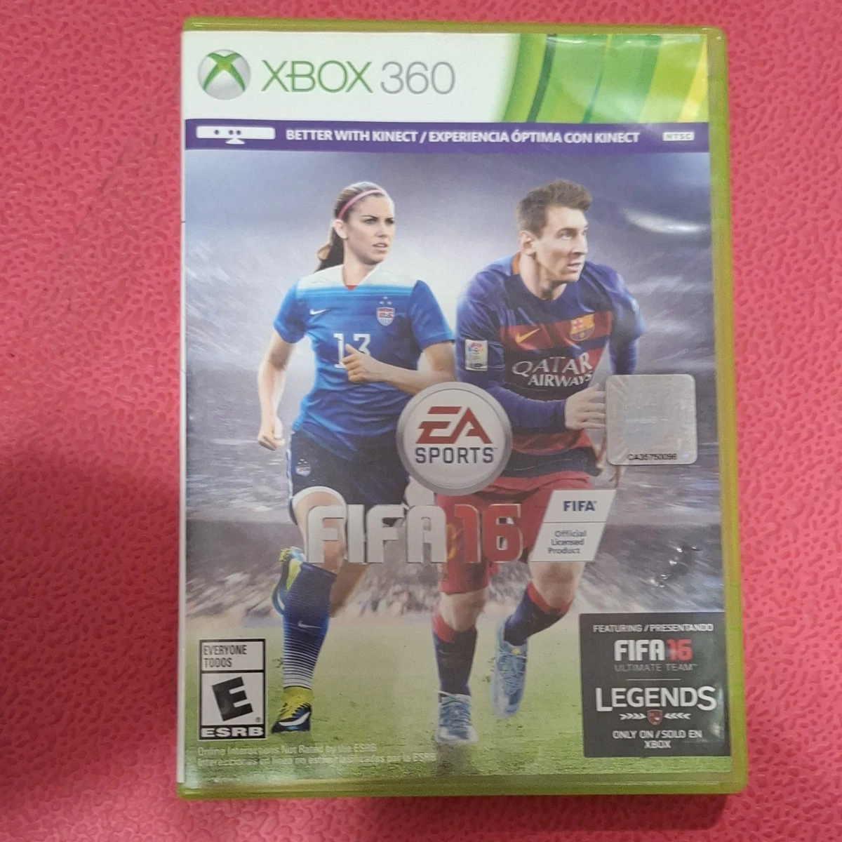 Jeu Xbox 360 – FIFA 16 – Bon état – Complet Avec Boîtier Et Notice