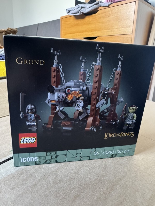 LEGO Icons: The Lord of the Rings: Grond (40893) - New & Sealed