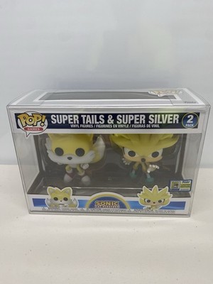 Funko Pop!  Super Tails & Super Silver 2-Pack SDCC 2022 Exclusive