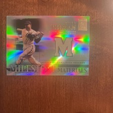 2002 Topps Tribute Billy Herman Milestone Materials Jersey Game Worn MIM-BH READ