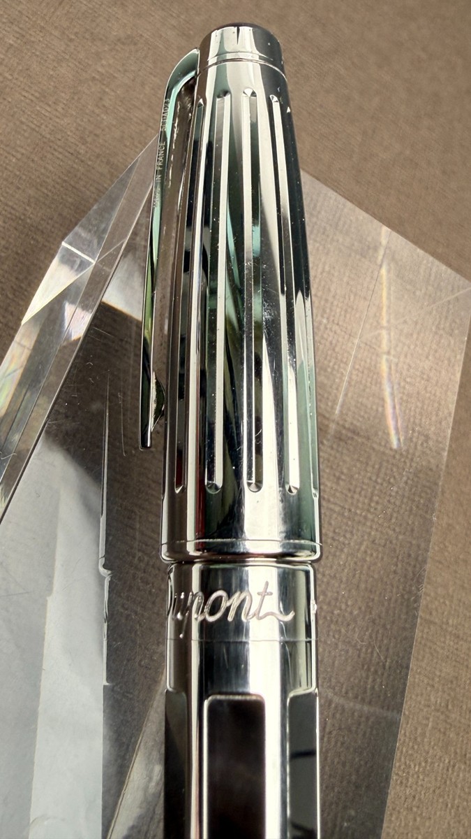 S.T. Dupont Olympio Nacre Noire Rollerball Pen (No Box/Papers) | eBay