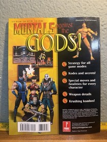 Mortal Kombat Gold Official Strategy Guide Dreamcast Prima BradyGames