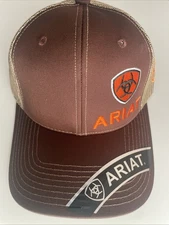 Ariat Mens Shield Logo Mesh Back Ajustable Cap Hat