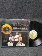 Vintage The Platters Encore Of Golden Hits 12" Black Vinyl LP Mercury R B Soul