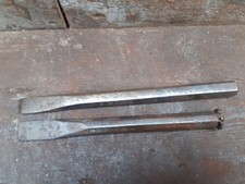 Pair of ½" & ⅝" cold chisels