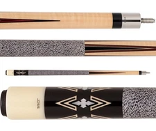 Joss 10-N7 Color of Money Two-Piece Billiards Pool Cue Stick 18 - 21 oz