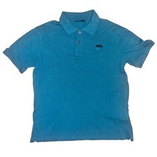 Prada blue piqué polo shirt M 