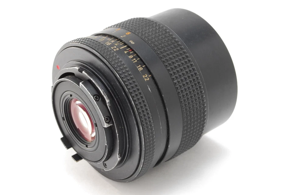 [Exc+5] Contax Carl Zeiss Distagon T* 25mm f/2.8 AEG MF Lente C/Y Montaje JAPÓN - Imagen 4 de 4