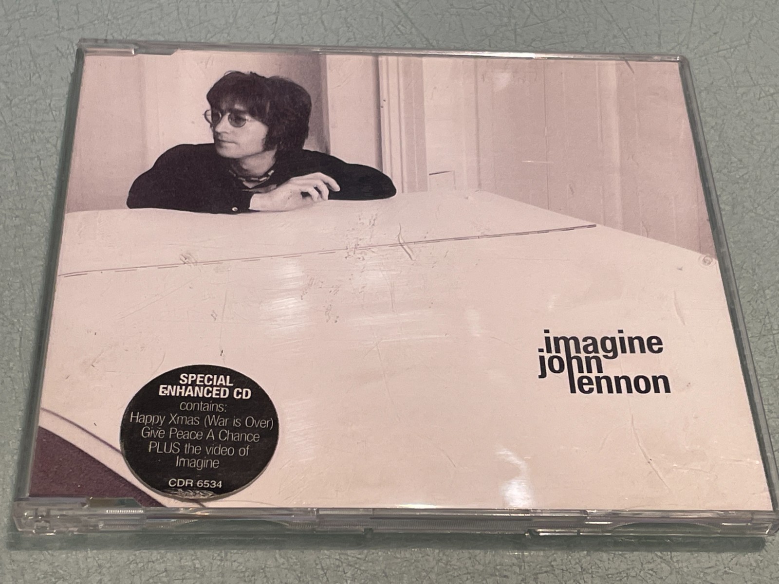 John Lennon - Imagine - Happy Xmas (War is Over) Give Peace a Chance - CD Single