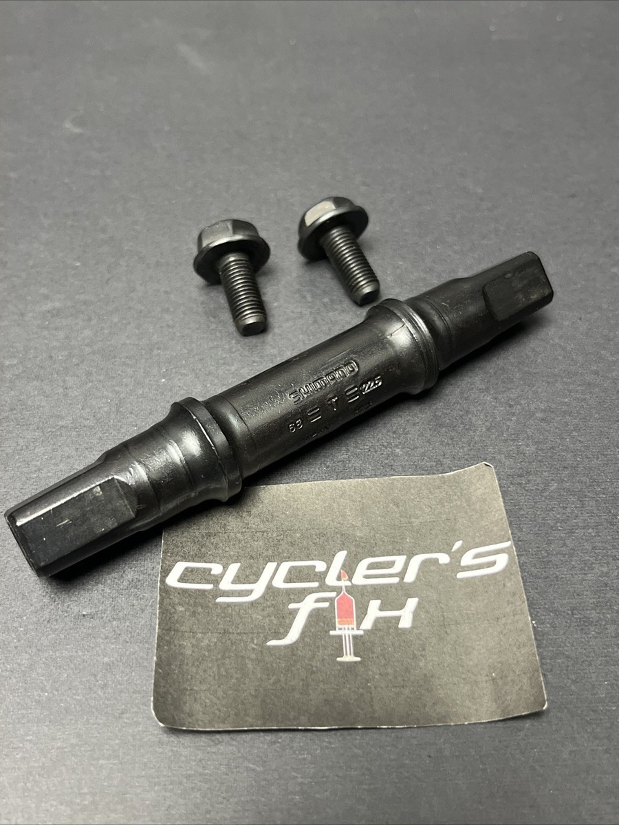 NOS Shimano 68 x 122.5mm D-3NL Cr-Mo Bicycle Bottom Bracket Square