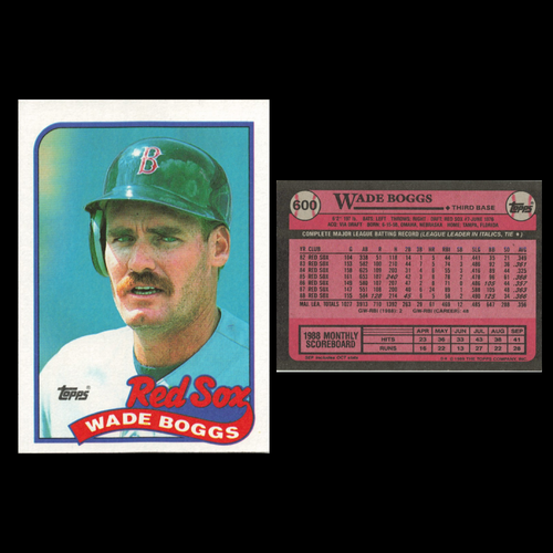 Wade Boggs Lot 10 Baseball Cards O-Pee-Chee Boston Red Sox Set Collection - Picture 5 of 12