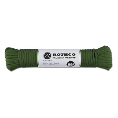 NEU 30m Paracord Seil grün bis 249kg fest für Camping Outdoor Survival Bushcraft
