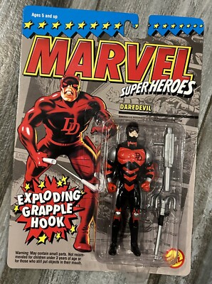 1994 Toy Biz Marvel Super Heroes Daredevil Exploding Grapple Hook New