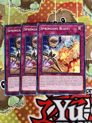 Yugioh Springans Blast! BLVO-EN069 Playset | eBay