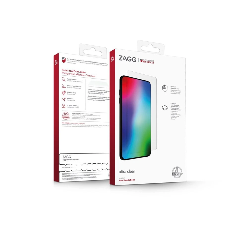 2 X ZAGG Invisible Shield Ultra Clear+ Screen Protector for Google Pixel 6 Pro - Image 3 of 3