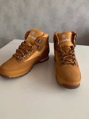 TIMBERLAND EURO HIKER Herren BOOTS LEDER beige Gr.45 NEU ORIG.