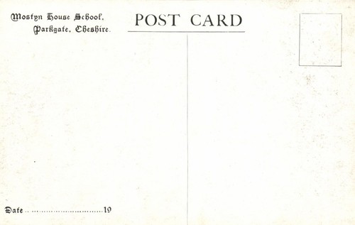 PC MOSTYN HOUSE ESCUELA BUCEO PARKGATE CHESIRE INGLATERRA POSTAL DE COLECCIÓN (u6685) - Imagen 2 de 2