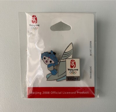 Beijing 2008 Olympic pin Sailing mascot
