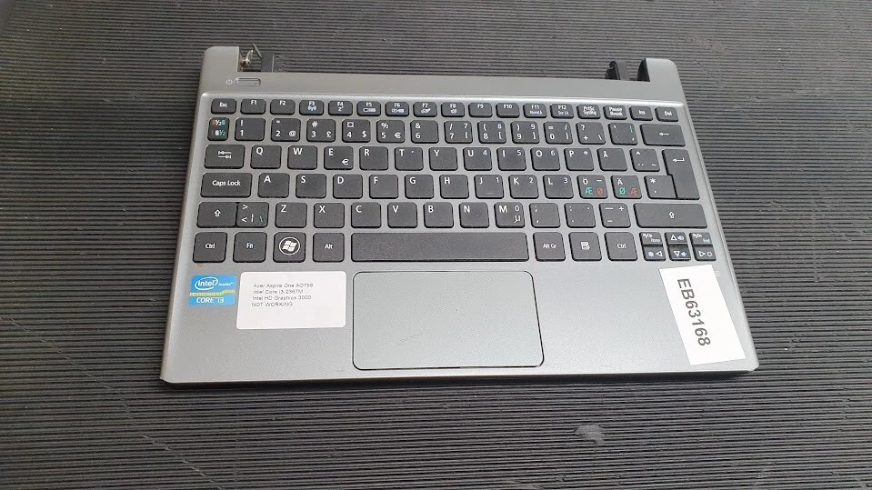 Clavier Qwerty PO Portugais Acer S3 s3-391 s3-951 S5 NK.I101S.00L 90.4TH07.S06