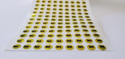 Customizable Tamper Evident Security Warranty Void Stickers Labels Seals