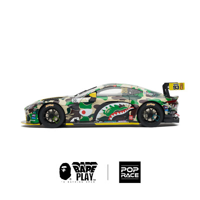 模型+プラモデル A BATHING APE - BAPE X ASTON MARTIN GT3 1/18 MODEL CAR Bape X Pop Race Aston Martin GT3 | HLJ.com