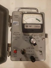 Vintage Working Model T124 Wilcom Circuit Test Set USA Made 