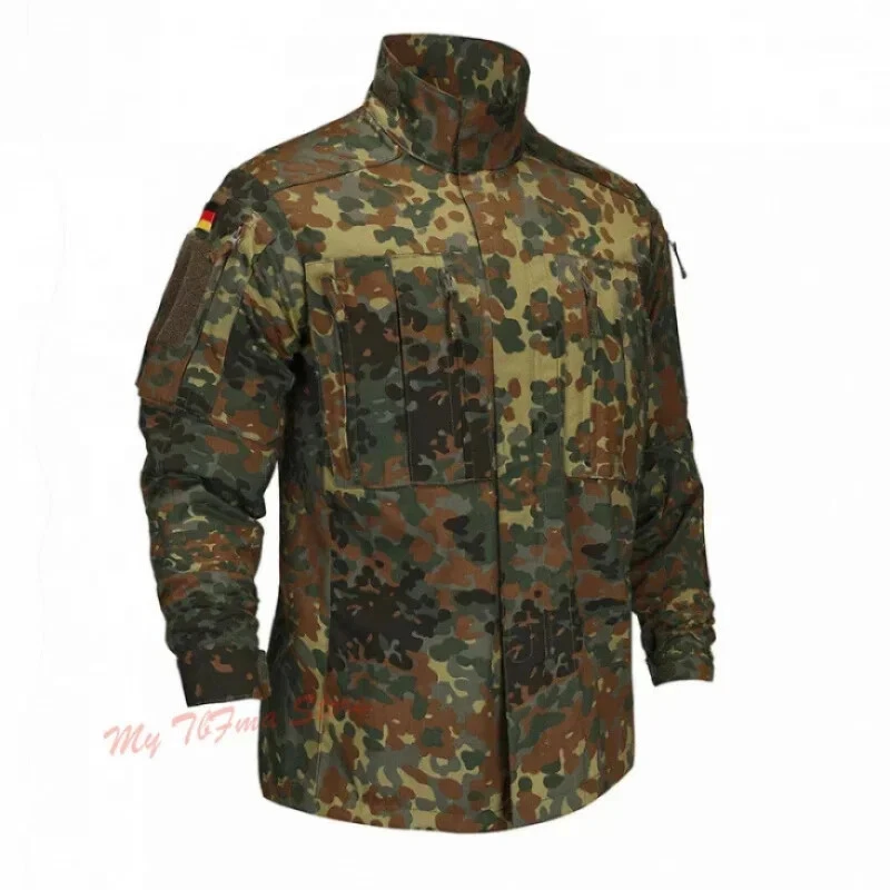 Tactical KSK All-Terrain Flecktarn Jacket & Anti-Infrared German Spot Camo Pants - Image 3 of 4