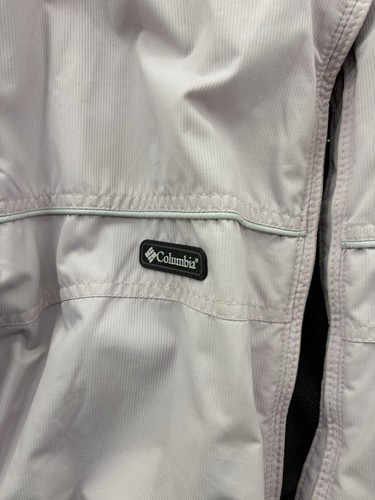 Hellrosa und grau columbia Damen Skijacke Fleece gefüttert xl - Bild 3 von 14