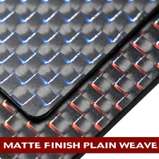 3K Metallic Red/Blue/Yellow Colored Carbon Fiber Sheet 200X300 400x500X1-6MM