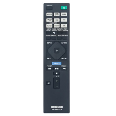 New RMT-AA320U Replace Remote for Sony Stereo Receiver STR-DN1080 STR-ZA810ES