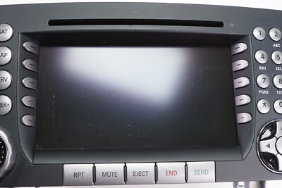 Mercedes-Benz SLK230 ６連奏ＣＤ　ヘッドユニット MERCEDES SLK Navigation Radio CD Multimedia Command Unit OEM 2005