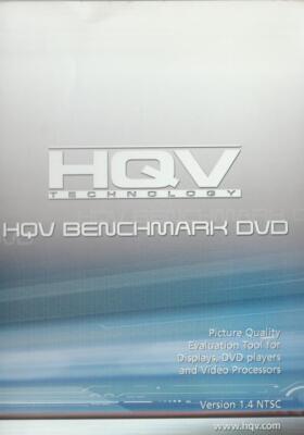 HQV Technology: Benchmark: Picture Quality Evaluation Tool For Displays DVD test