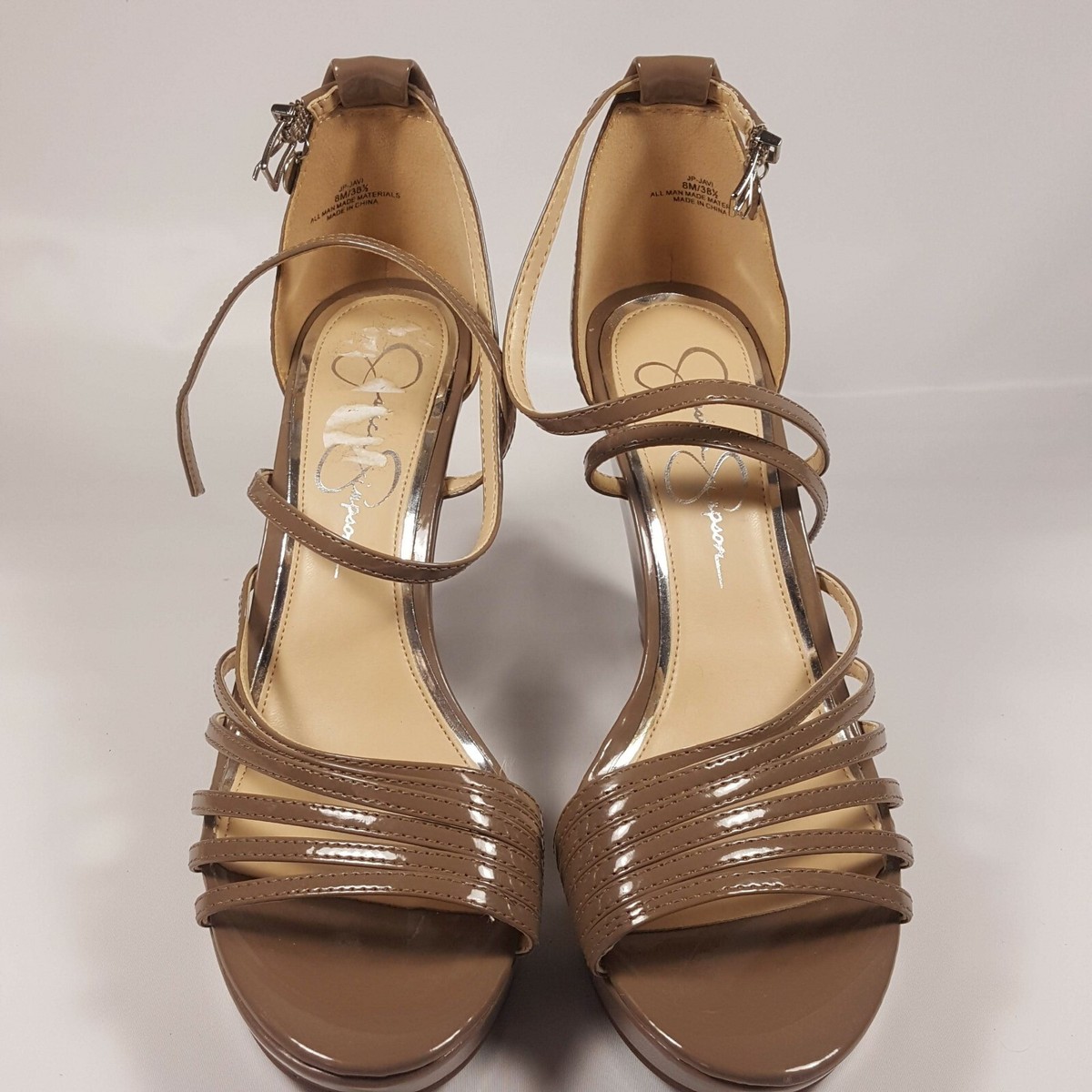 Jessica Simpson's JP-Javi Wedged Sandals Size 8M | eBay