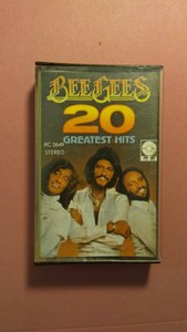 Cassette tape of bee gees greatest hits - slotfor