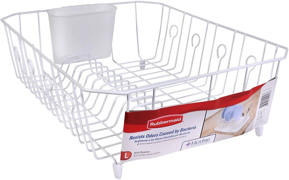Rubbermaid Food Products Rubbermaid, большая, белая для слива блюд - Изображение 2 из 4