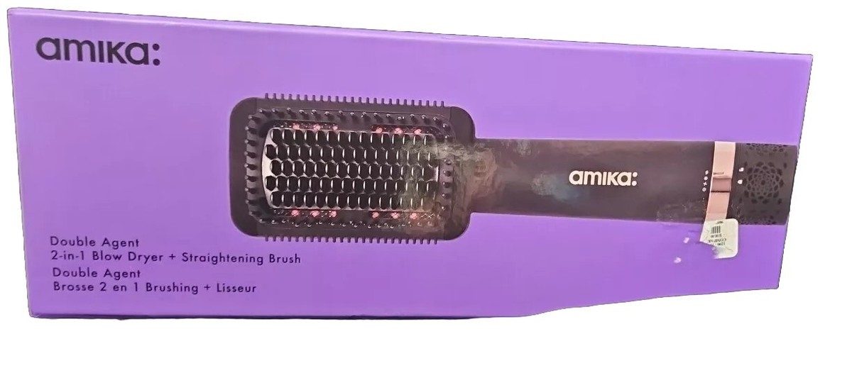 amika Polished Perfection Thermal Straightening Brush 2.0 | eBay