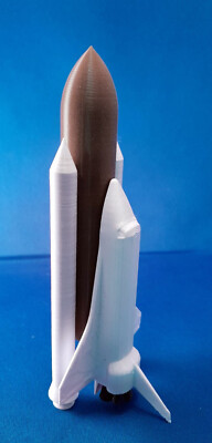 Miniature Space Shuttle Desktop Model, 1/400 Scale Fully Assembled