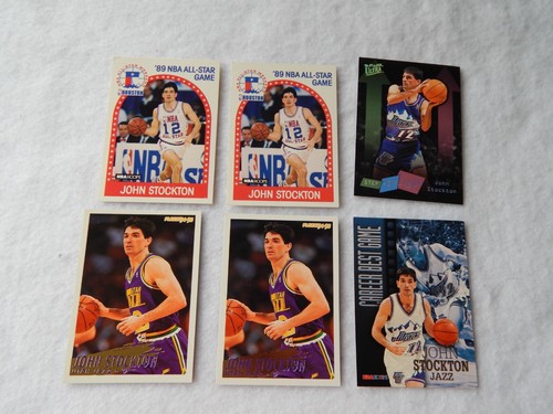 Lote de 16 tarjetas de la NBA - John Stockton - Imagen 2 de 4