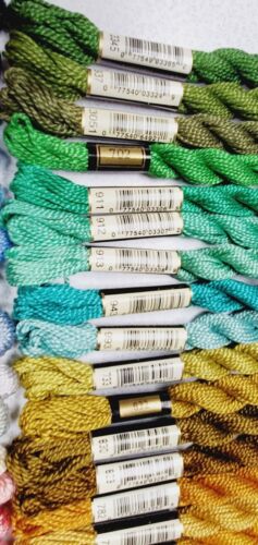50 DMC #3 Perle Pearl Embroidery Floss Lot of 50 Different Colors B - Picture 2 of 5